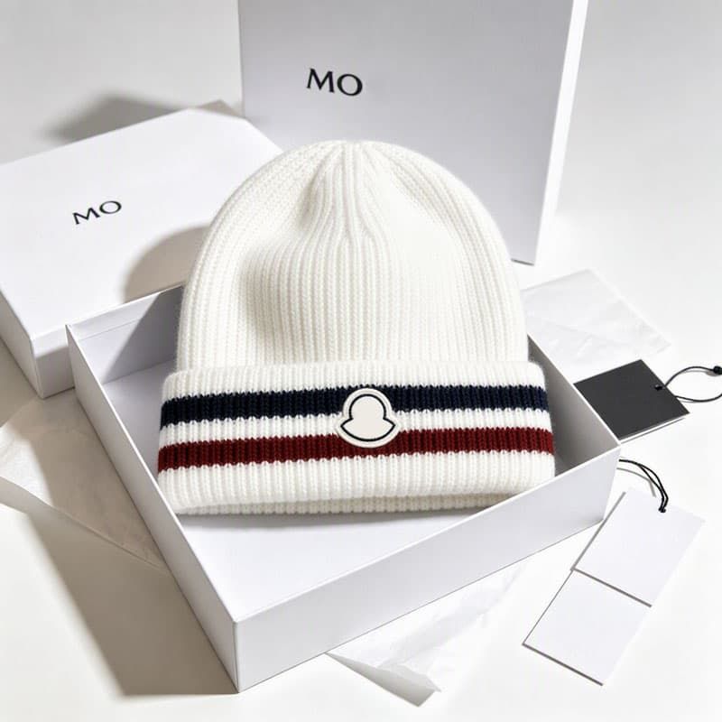 Designer For Women Men Beanies Classic Color Blocked Wool Knit Skull Autumn Winter Outdoor Warm Ski Hat Stylish Versatile - 3 of 6