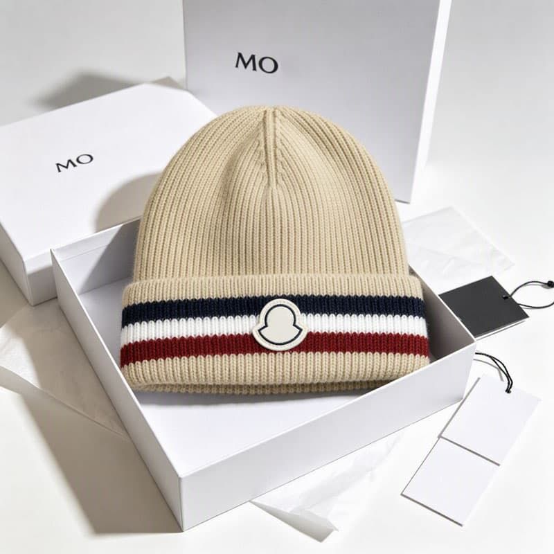 Designer For Women Men Beanies Classic Color Blocked Wool Knit Skull Autumn Winter Outdoor Warm Ski Hat Stylish Versatile - 4 of 6