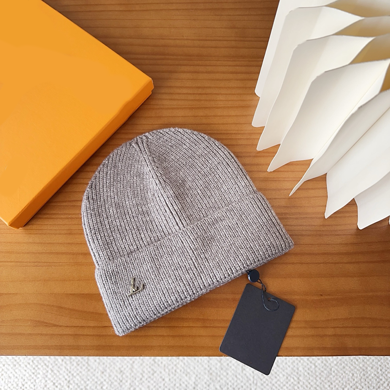 Designer Beanie Hat Knitted Winter Bonnet Woolen Women Men Warm Beanies Hats Female Bonnets Cap - 6 of 6