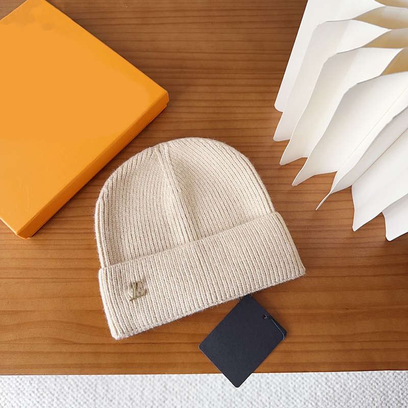 Designer Beanie Hat Knitted Winter Bonnet Woolen Women Men Warm Beanies Hats Female Bonnets Cap - 5 of 6