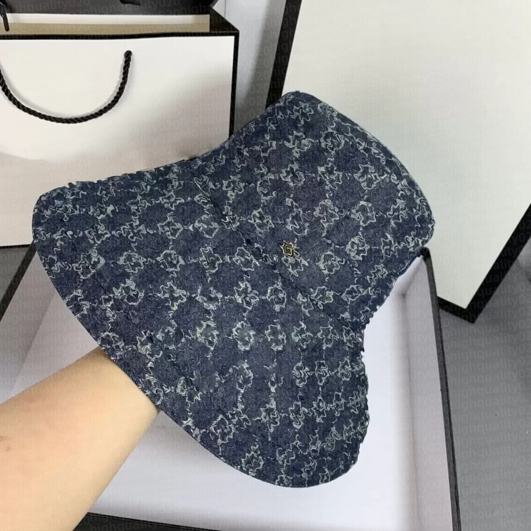 Designer Bucket Wide Brim Hats Solid Color Letter Sunhats Fashion Party Trend Travel High Quality Hundred Hat Very Good - 4 of 8