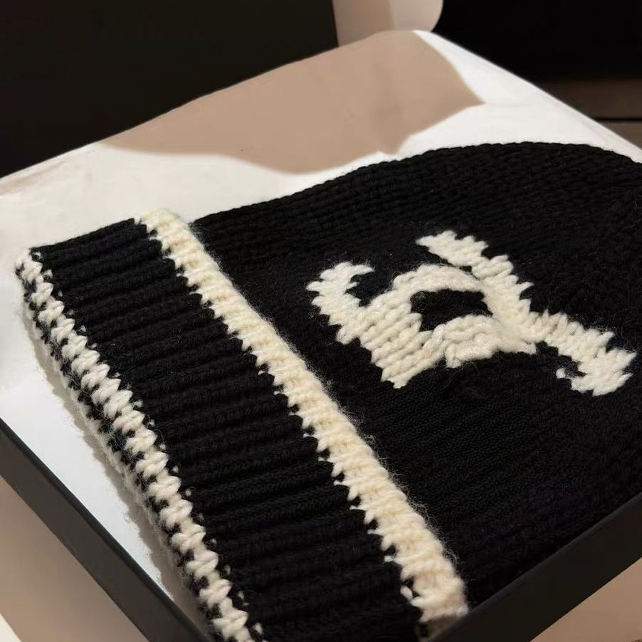 Designer Woolen Beanie Hats High Quality Knitted Winter Caps For Women Men Letter Embroidered Skull Beret Couple Hat Warm Soft Bonnets Nice Good - 2 of 5