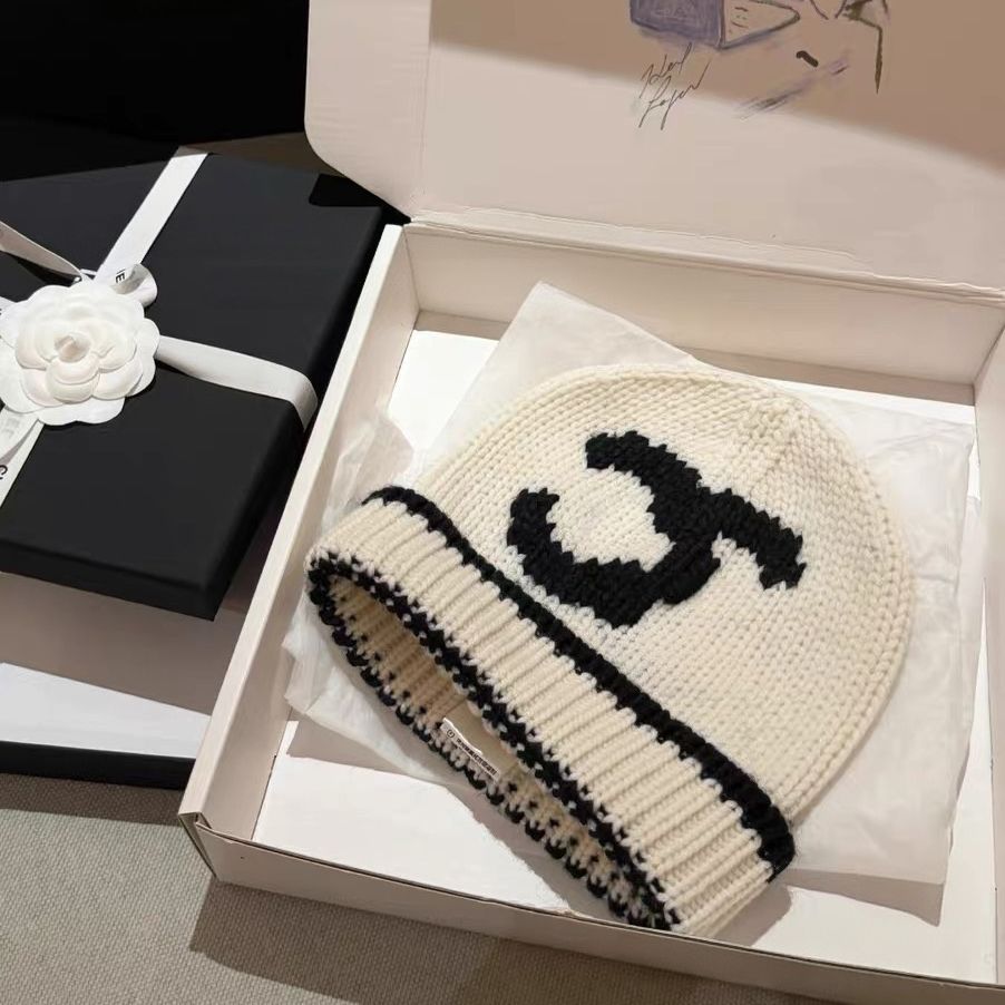 Designer Woolen Beanie Hats High Quality Knitted Winter Caps For Women Men Letter Embroidered Skull Beret Couple Hat Warm Soft Bonnets Nice Good - 4 of 5