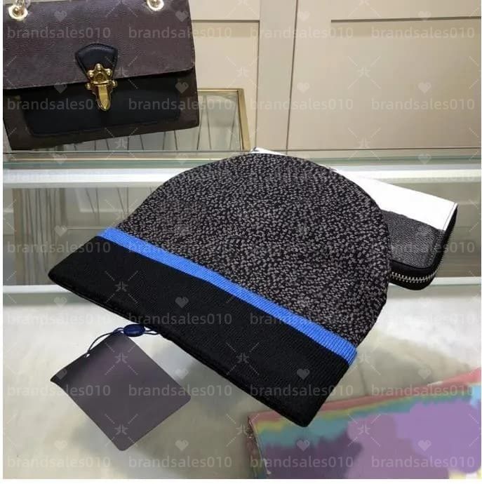 Winter knitted L beanie V beanie designer cap fashionable bonnet dressy autumn hats for men skull outdoor womens hat cap pelli travel skiing wholesale price Knitted h - 6 of 8