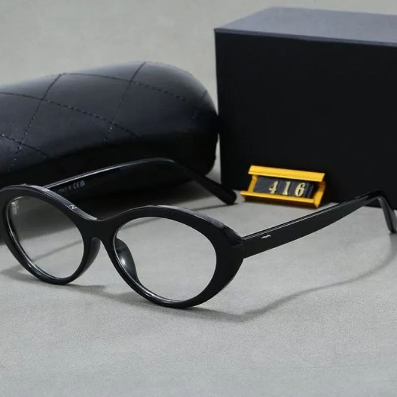 Luxury Designer Sunglasses Cat Eye rotundity Frame sunglasses for women letter classic Travel trend Beach shading UV protection polarized fashion - 5 of 5