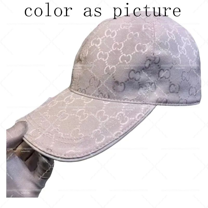 Top Quality Designer luxury baseball cap hat casquette caps pink hats canvas women casual fedora letter stripes gorras men designer - 3 of 3