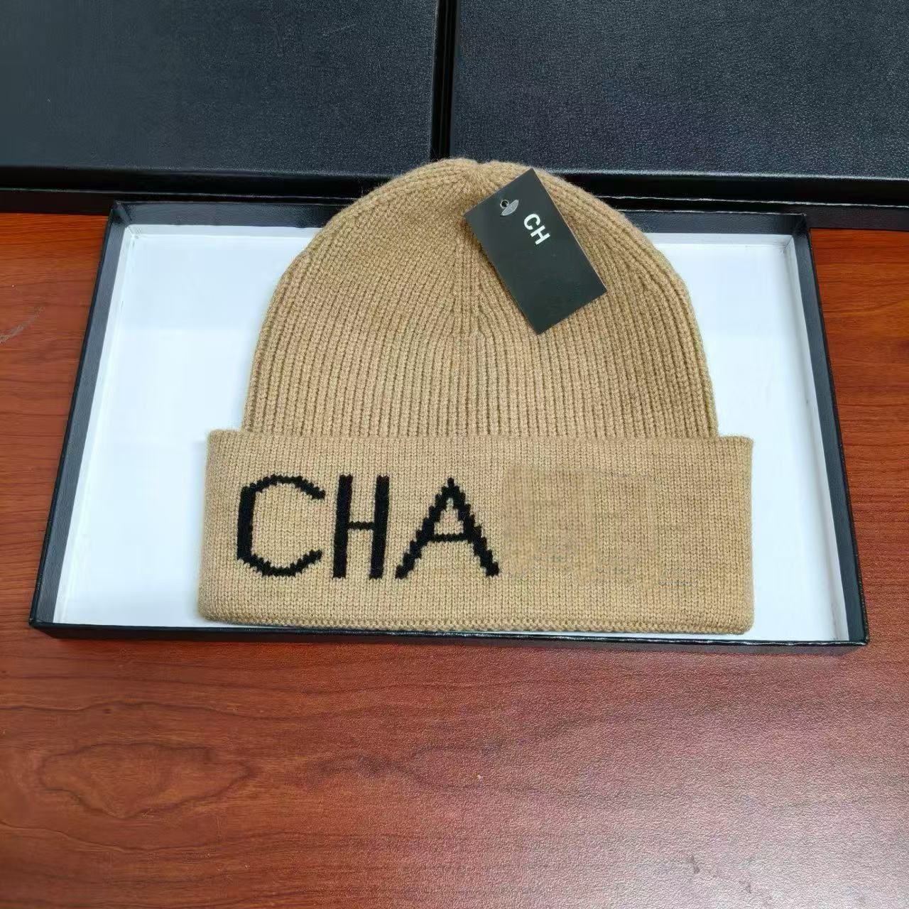 Designer Beanie CC Knitted Outdoor Casual Pullover Elastic Knitted Hats For Men Women Have Good Thermal High Quality - 5 of 6