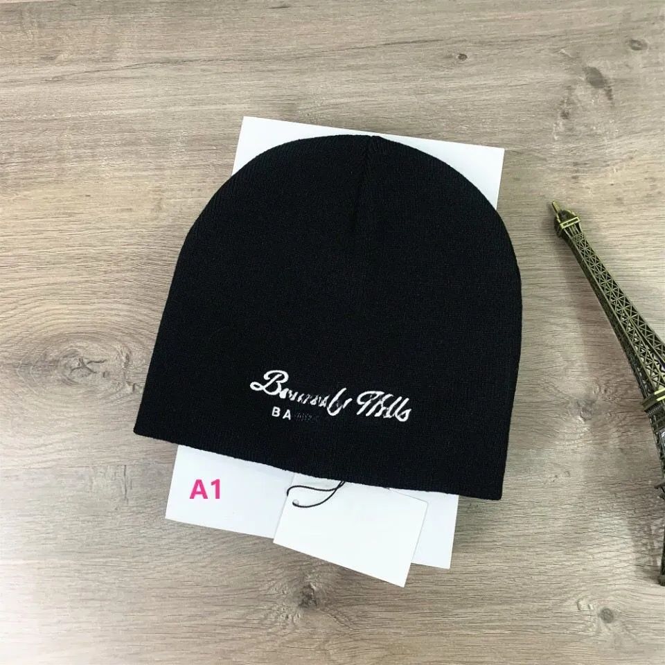 Designer Beanie For Women Luxury New Plaid Letter Knit Men Autumn Winter Wool Classic Stylish Versatile Warm Outdoor Ski Hat - 3 of 7
