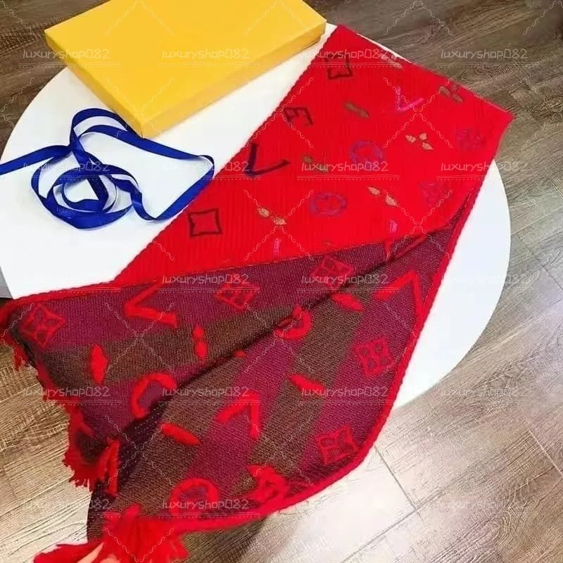 Designer Scarf Set For Men Women Winter Wool Fashion Warm Cashmere Shawl Ring Plaid Check Sciarpe Echarpe Luxury Pattern - 5 of 5