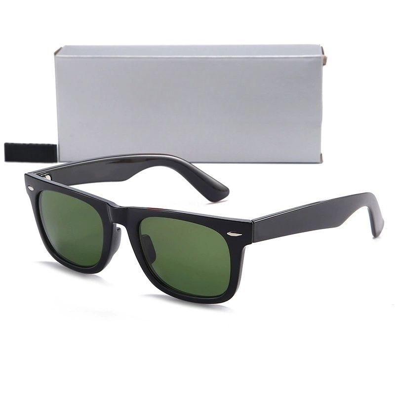 Luxury Designer For Mens Womens Outdoor Sunglasses Shades Fashion Goggle Uv400 Eyewear Classic Glasses Male Sun Glasses Metal Frame With Box - 3 of 6