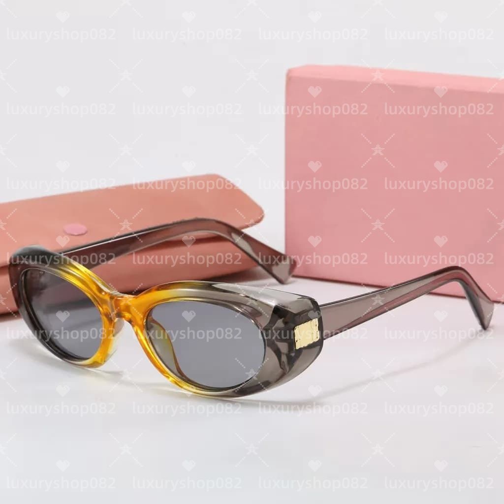 MU Sunglasses for women fashion Mens sun designer luxury sunmer beach Oval Frame sunglasses black gold UV400 outdoor google glasses 2026 - 5 of 8