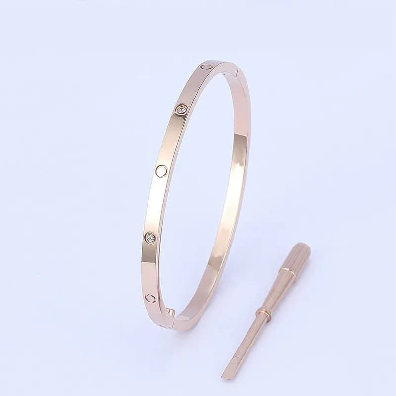 Luxurys designer Bracelet Bangle classic screwdriver designers bracelet For Women Fashions Jewelry Charm with diamond Jewelrys Trendy fashion Accessories - 4 of 4