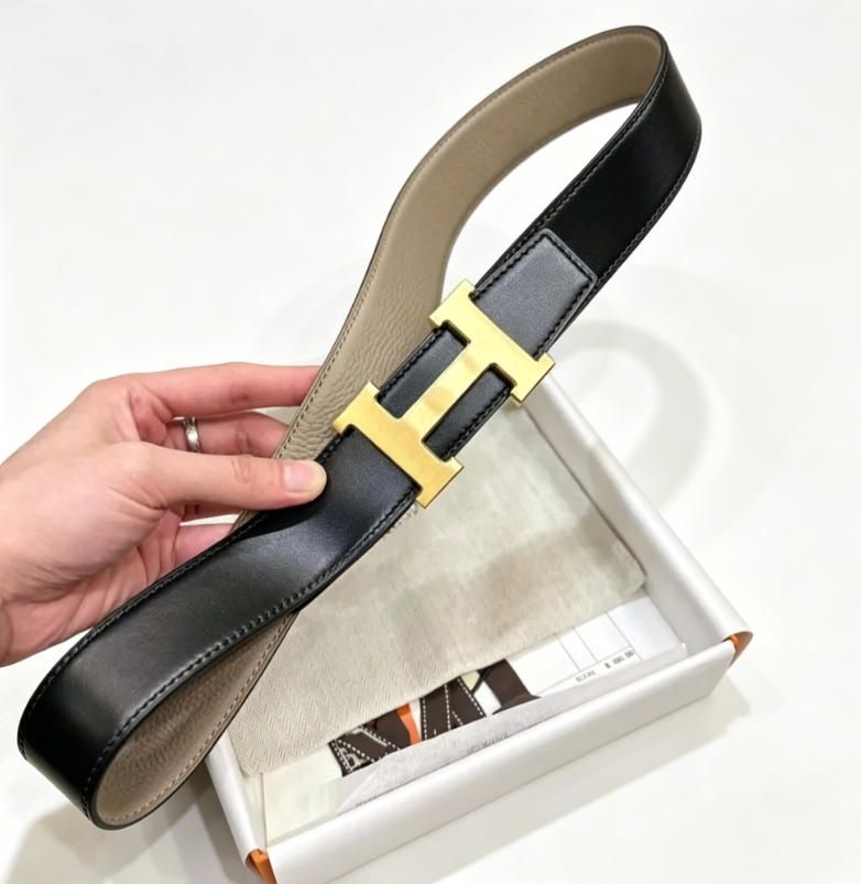 Top Belts men's designer for Luxurious belts men waistband Accessories fashion leather leisure business classic letter High quality belt - 8 of 8