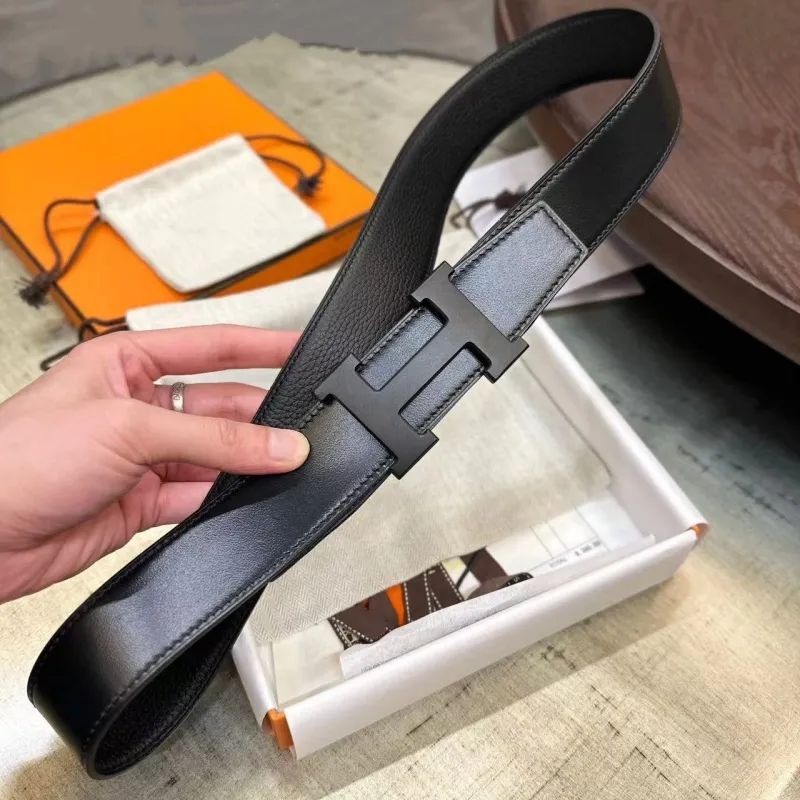 Top Belts men's designer for Luxurious belts men waistband Accessories fashion leather leisure business classic letter High quality belt - 7 of 8