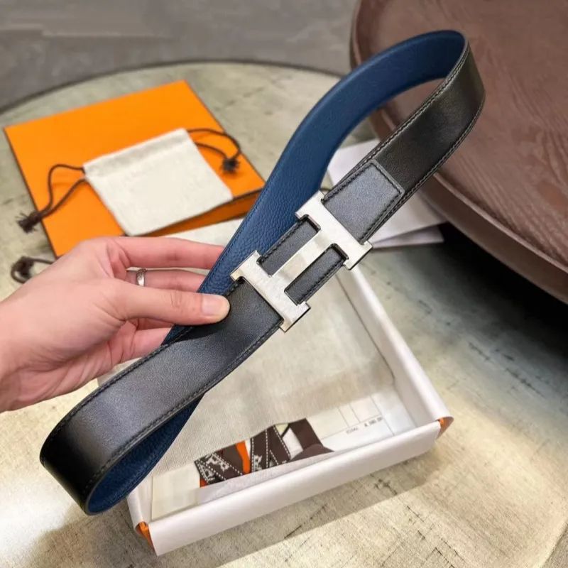 Top Belts men's designer for Luxurious belts men waistband Accessories fashion leather leisure business classic letter High quality belt - 3 of 8