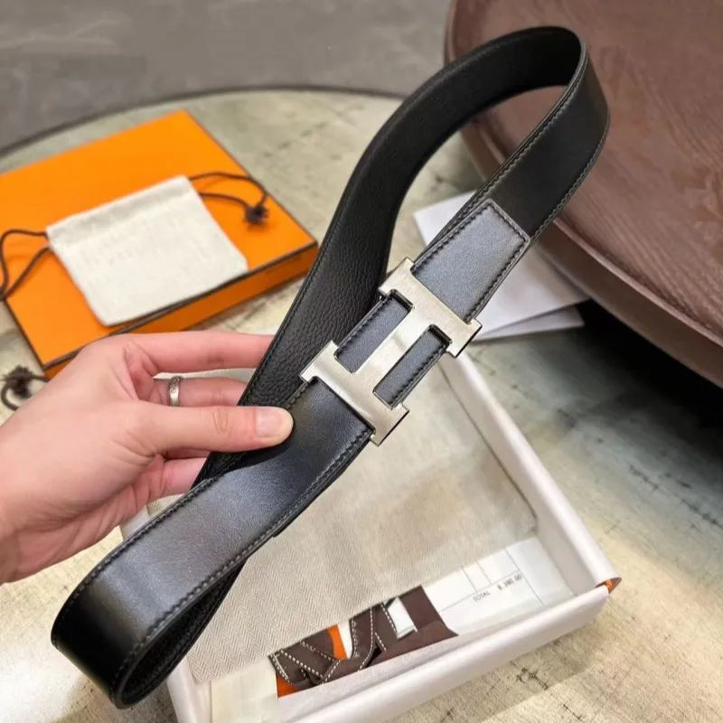 Top Belts men's designer for Luxurious belts men waistband Accessories fashion leather leisure business classic letter High quality belt - 5 of 8