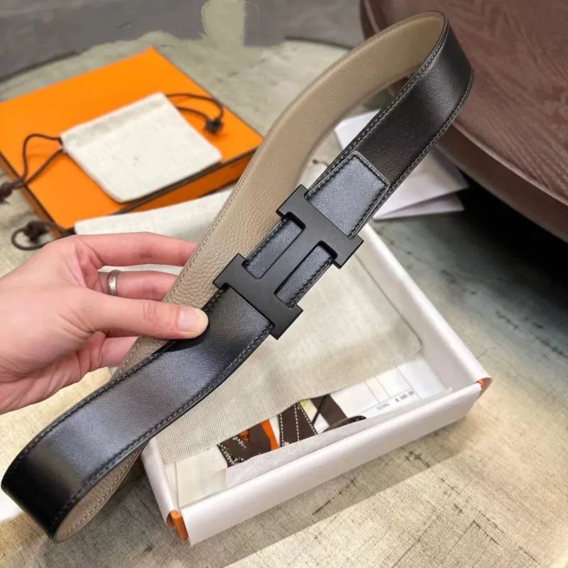 Top Belts men's designer for Luxurious belts men waistband Accessories fashion leather leisure business classic letter High quality belt - 6 of 8