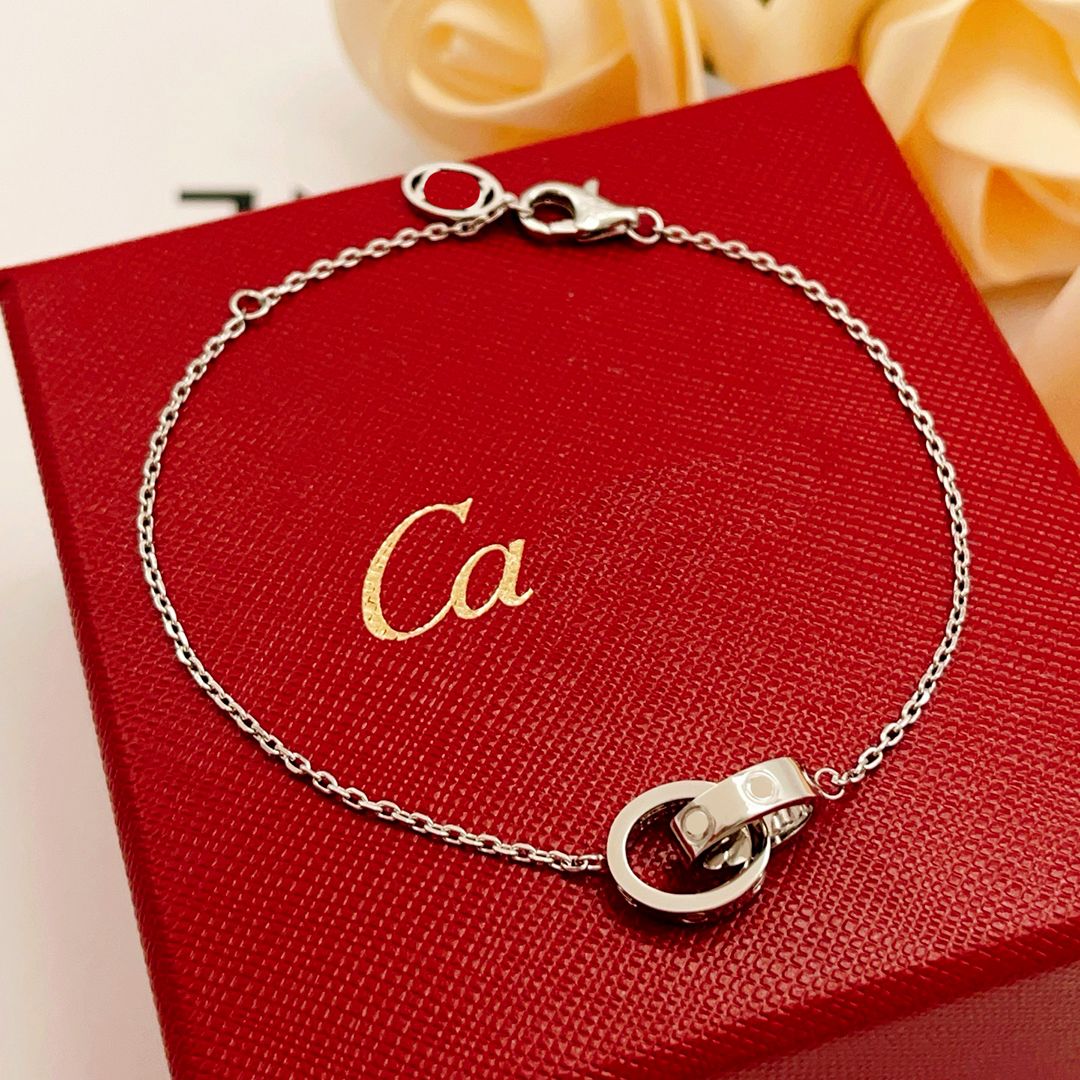 Bracelet Luxury Bracelets Designer For Women Chain Pendant Diamonds Design Bracelet High Quality Christmas Gift Very Good - 1 of 6