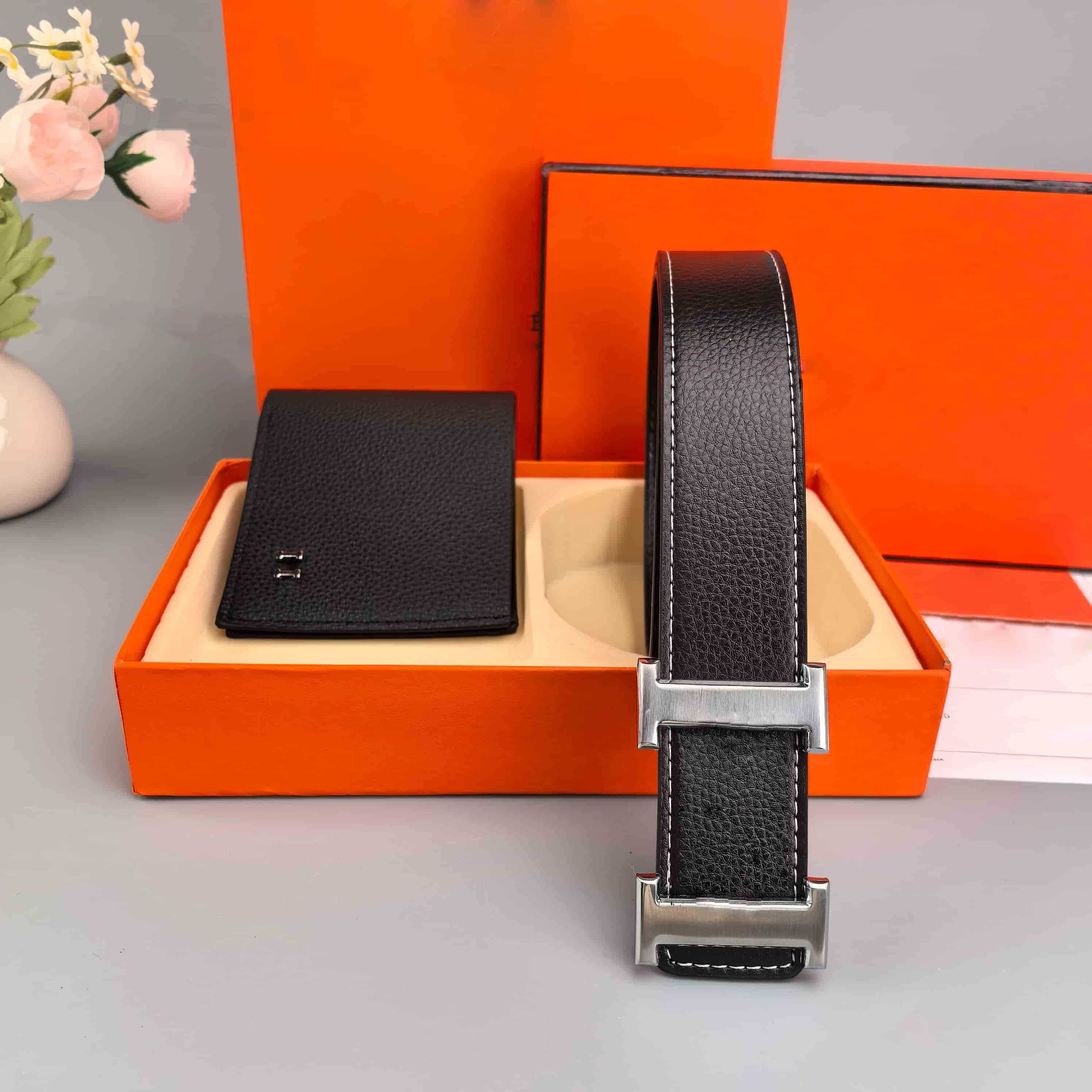 Men Luxury Desginer Women Fashion Classic Belts Designer Business Genuine Leather Belt High Quality Letter Smooth Buckle Bring Bag And A Box - 5 of 6