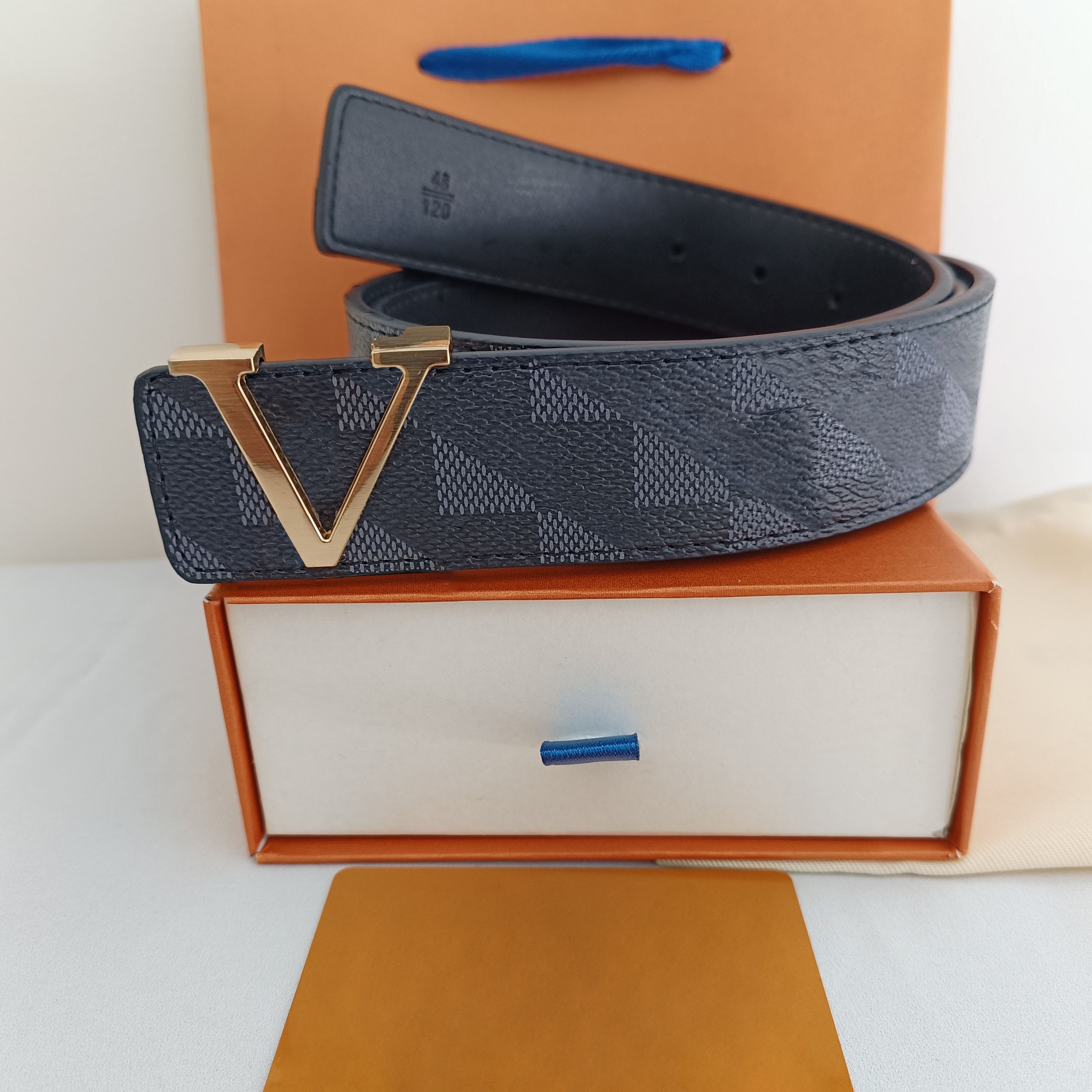 Designer Belts Man Classic Fashion Casual Letter Smooth Buckle Womens Mens Leather Belt Width 3.8Cm AAAAA - 6 of 8