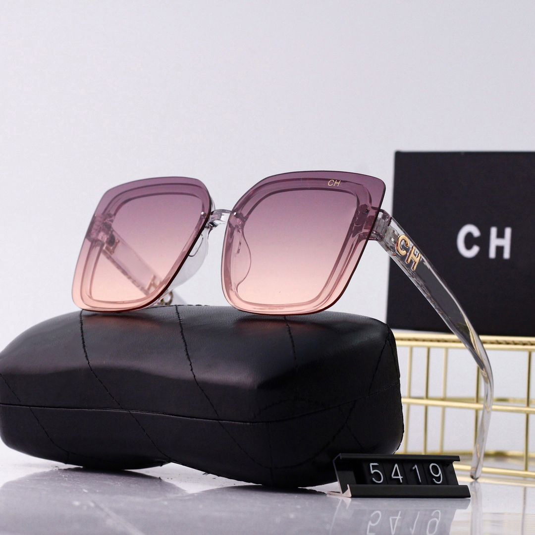 Designer fashion Luxury sunglasses for women men exquisite Vintage full frame Driving Beach shading UV protection polarized glasses gift with box good - 5 of 5