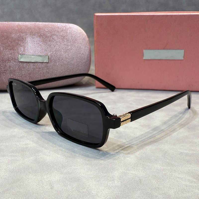 MU IU Designer sunglasses for women Women's Oval Sunglasses Fashion Outdoor Eternal Classic Style Eyewear Multi-style full-frame spectacles nice - 7 of 8
