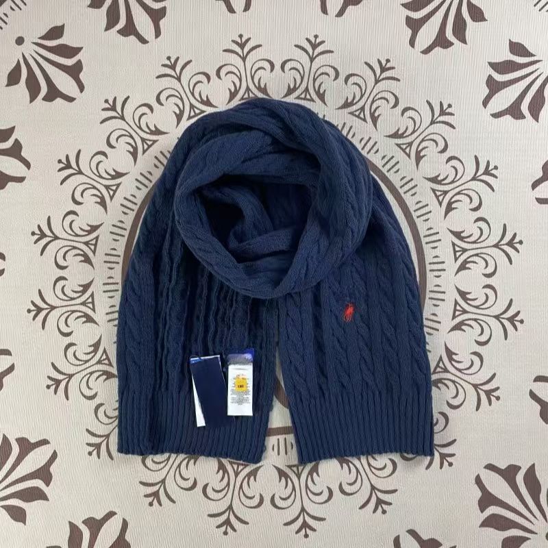 Luxury Designer Scarf For Women Letters Embroidered Fried Dough Twists Pattern 165*30Cm Elegant Hundred Warmth Winter Versatile - 7 of 7