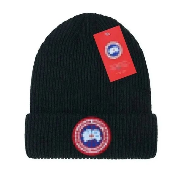 Designer Canads Goose Beanie Cashmere Men Women Cap Hat Luxury Tight-thickened Soft Winter Cap Thermal Truck Driver Sports Tennis High Quality Top - Fashion Collection - luxurygoodsales