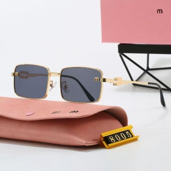 MU Designer sunglasses for women men Oval Metal Fashion Outdoor Eternal Classic Style Eyewear Multi-style full-frame spectacles - Fashion Accessories - luxurygoodsales