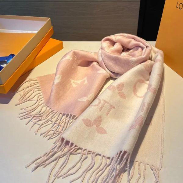 Wool Scarfs Designer Scarf Autumn And Wtreinter Men Women Warm Comfortable Touch Senior Process Fashion Versatile Siz - Bags, Shoes & Accs - luxurygoodsales