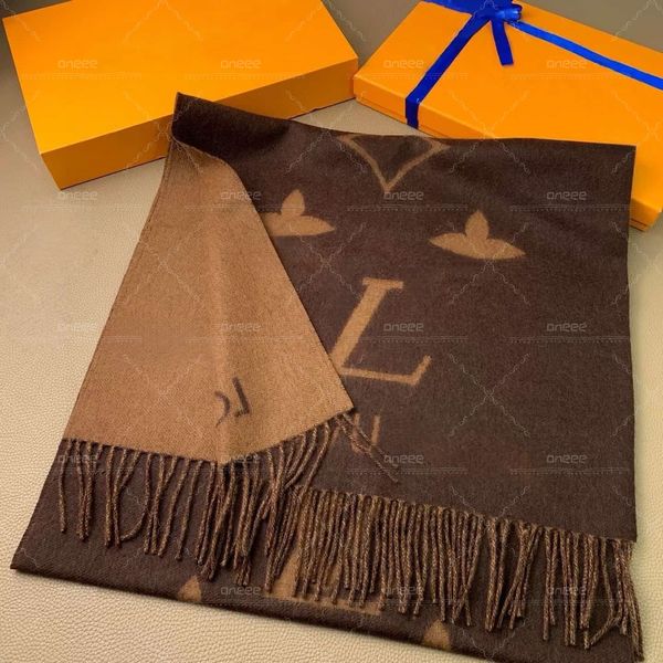 Cashmere Scarves Wool Scarf Women And Men Long Wrap Classic Plaid Silk Scarves Designer Winter Warm Scarf - Fashion Accessories - luxurygoodsales