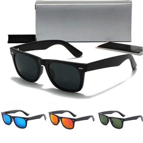 Luxury Designer For Mens Womens Outdoor Sunglasses Shades Fashion Goggle Uv400 Eyewear Classic Glasses Male Sun Glasses Metal Frame With Box - Fashion Collection - luxurygoodsales