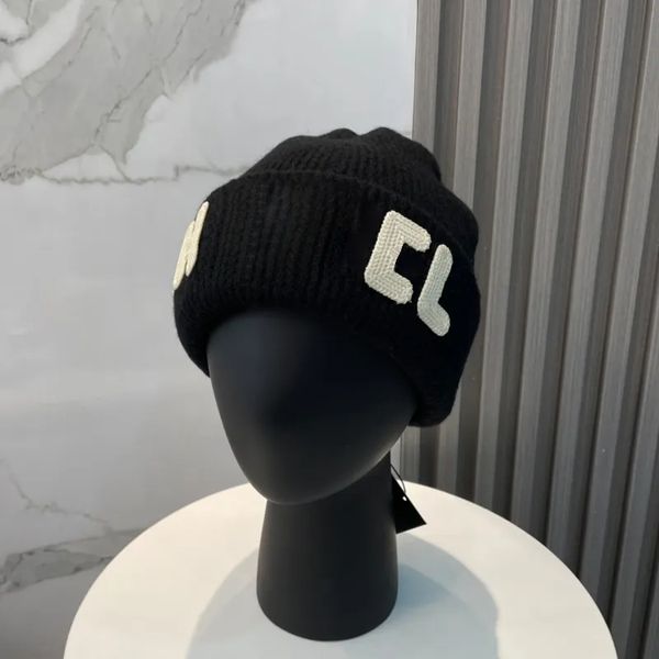 Womens Designer Beanies Winter Autumn Mens Wool Bonnet Luxury Warm Fitted Double Letters Soft Cashmere Street Fashion Beanie Hats nice - Fashion Accessories - luxurygoodsales
