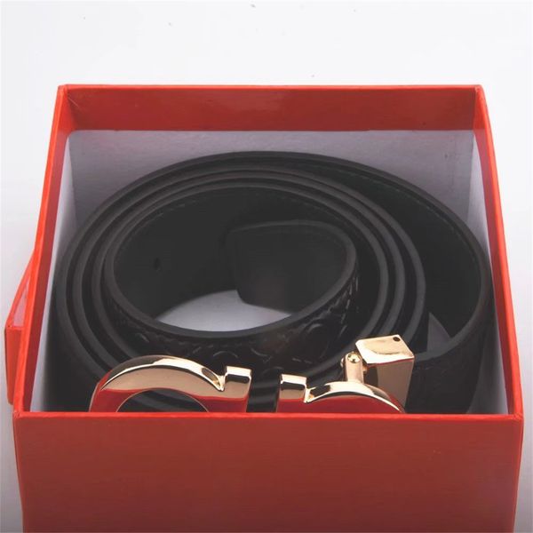 Smooth Leather Belt Luxury Belts Designer For Men Big Buckle Male Chastity Top Fashion Mens Wholesale - Fashion Collection - luxurygoodsales