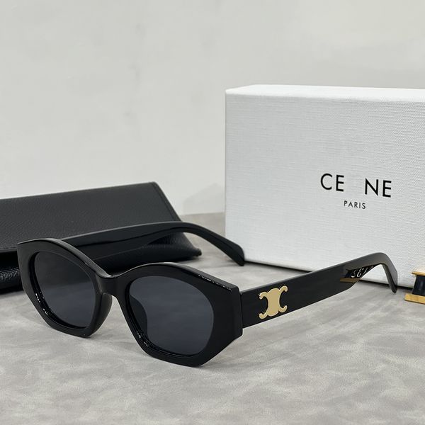 Designer polygon fashion vintage sunglasses for women men classic casual gift Beach shading UV protection polarized glasses with box - Bags, Shoes & Accs - luxurygoodsales