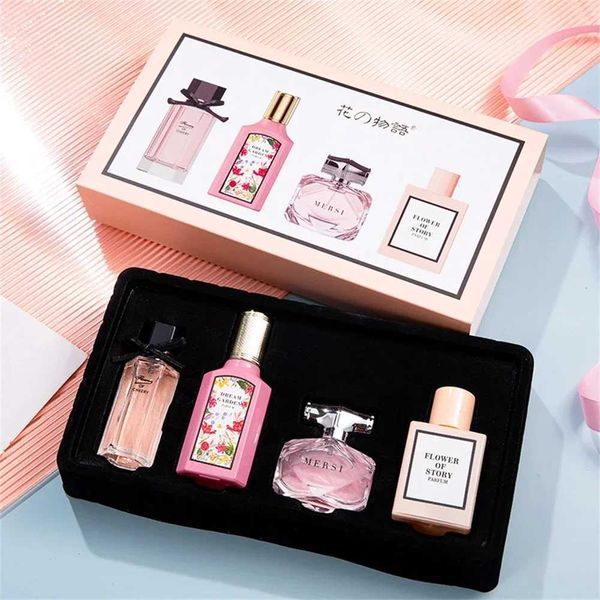 Elegant Perfume Gift Set Women | Four Floral Fragrances For Feminine Charm H260206 - Health & Beauty - luxurygoodsales